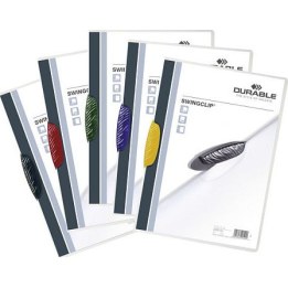 Classeur à pince Swingclip format A4 transparent
