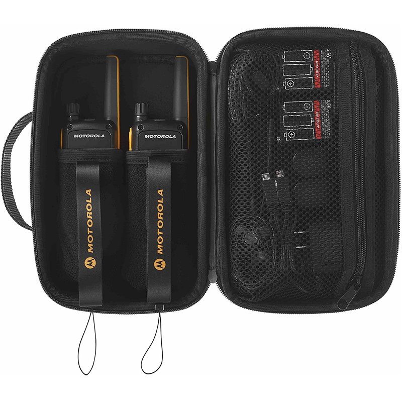 Motorola Talkabout T82 Extreme Twin Pack two-way radio 16 channels Black, Orange