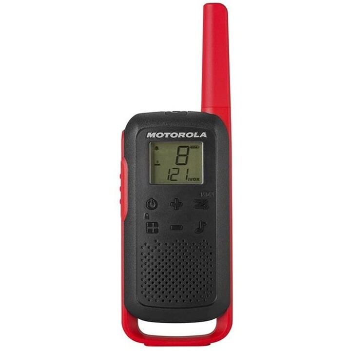 Motorola TALKABOUT T62 radio bidirectionnelle 16 canaux 12500 MHz Noir, Rouge
