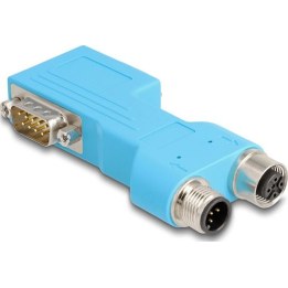 Connettore maschio e femmina D-Sub a 9 pin verso connettore maschio e femmina M12 con codifica A, distributore CAN Bus a 5 pin, 