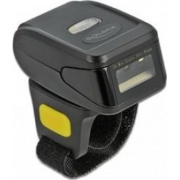 Leitor de códigos de barras Ringbarcode 1D e 2D com 2,4 GHz ou Bluetooth