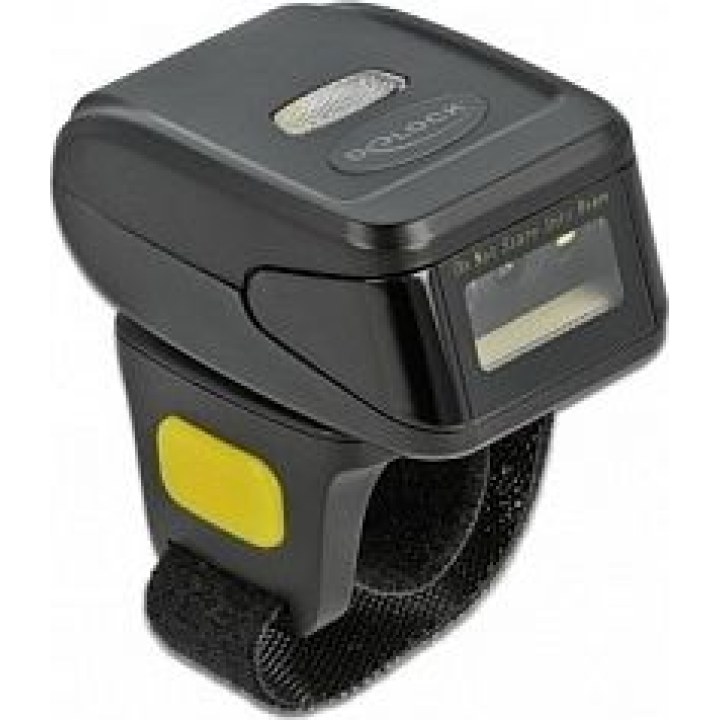 Leitor de códigos de barras Ringbarcode 1D e 2D com 2,4 GHz ou Bluetooth