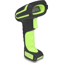 Lector industrial de códigos de barras 1D y 2D para 433 MHz o Bluetooth, con estación de carga inductiva y lectura a distancia d