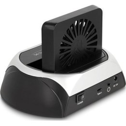 USB-Dockingstation mit 10 Gbit/s für 2,5"- und 3,5"-SATA-Festplatten (HDD) und -Solid-State-Laufwerke (SSD) sowie M.2-NVMe-PCIe-