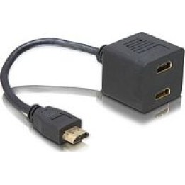 HDMI ST - 2x BU DeLock