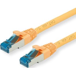 VALUE Patch Cable Cat.6A Class EA S/FTP PiMF LSOH yellow 15m