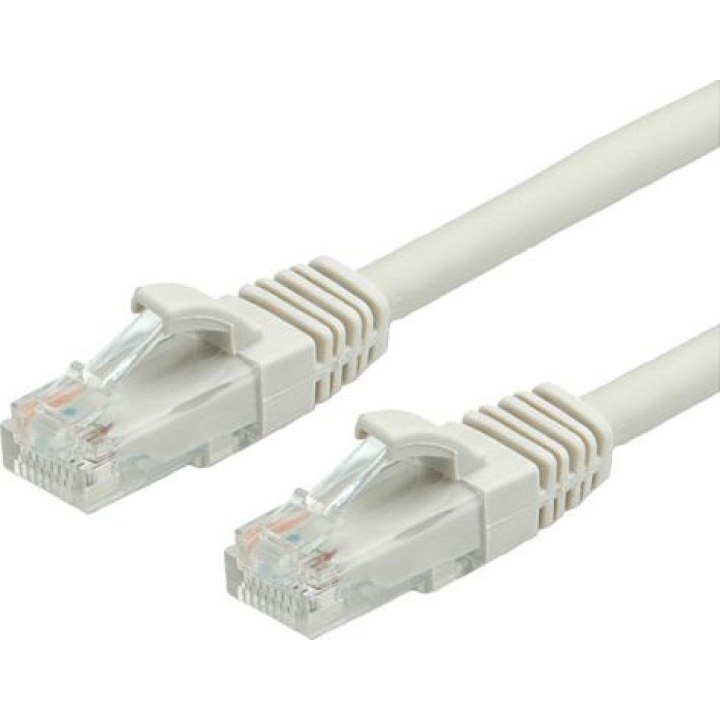 VALUE Cat.6A (Class EA) UTP patch cable, grey, 20 m