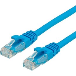 VALUE Cat.6A (Class EA) UTP patch cable, blue, 15 m