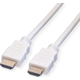 VALUE HDMI High-Speed Cable with Ethernet, white, 10 m
