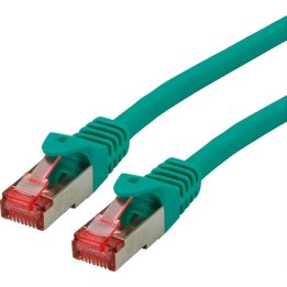 ROLINE Patchkabel Cat.6 S/FTP (PiMF), Component Level, LSOH, grn, 5 m