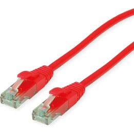 ROLINE RM Cat.6A UTP patch cable, red, 10 m
