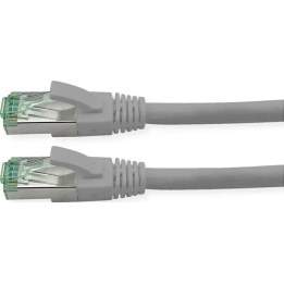 ROLINE RM Cat.6A S/FTP (PiMF) patch cable, grey, 7 m