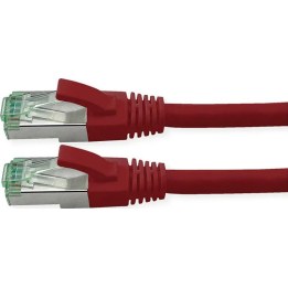 ROLINE RM Cat.6A S/FTP (PiMF) patch cable, red, 7 m
