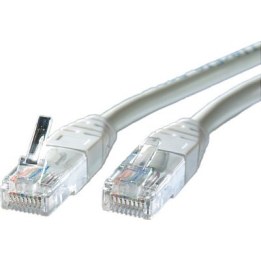 Cavo patch ROLINE Cat. 5e Classe D UTP grigio 10 m