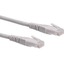 ROLINE Cat 6 Class E UTP patch cable, grey, 20 m