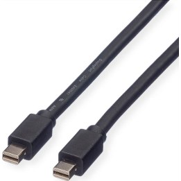 Câble DisplayPort ROLINE Mini DP ST - Mini DP ST noir, 3 m