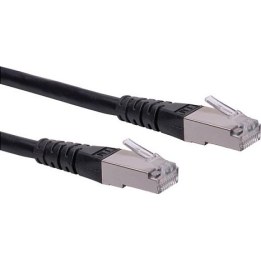 Cavo patch ROLINE Cat. 6 Classe E S/FTP PiMF nero 15 m