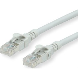 Cable de conexión ROLINE Cat. 6A S/FTP (PiMF), nivel de componente, LSOH, gris, 10 m