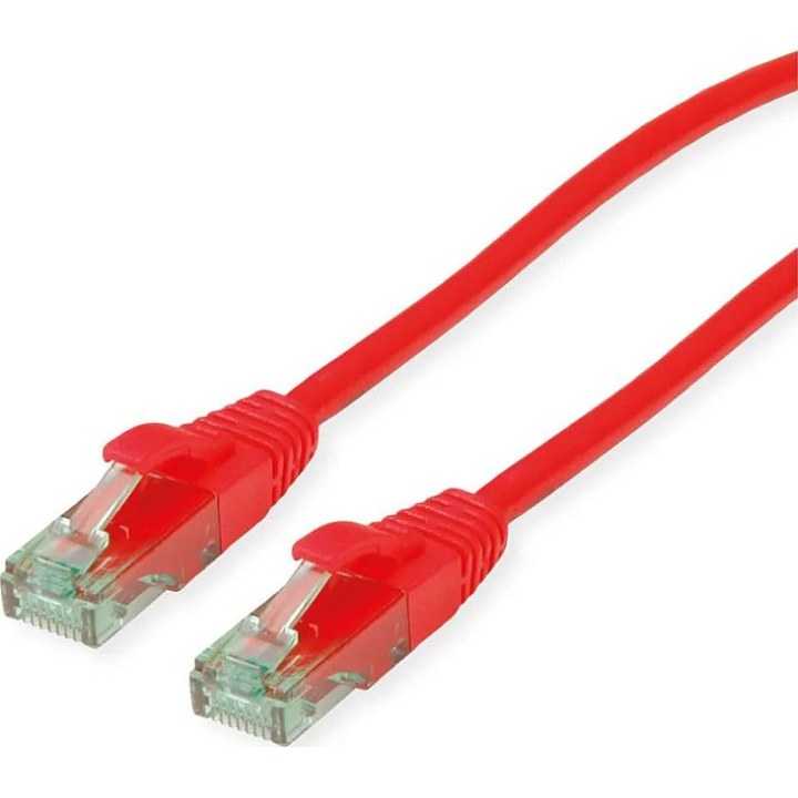 ROLINE RM Cat.6A UTP patch cable, red, 5 m