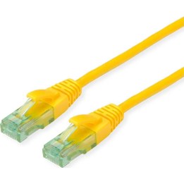ROLINE RM Patchkabel Cat.6A UTP, gelb, 7 m