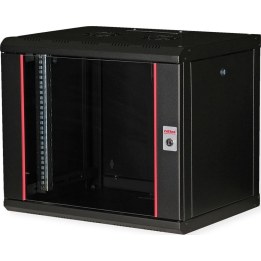 Caixa de parede ROLINE de 19 polegadas Pro 9 HE, 600 x 450 (L x P), preta