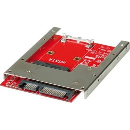 Adaptador ROLINE de SSD mSATA para SATA de 2,5 polegadas com 22 pinos