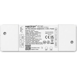 LED Dimmer Controller AC TRIAC 500W Zigbee 3.0+2,4G+Push *Milight/Miboxer*