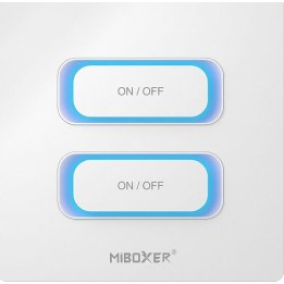 Télécommande LED Smart Switch Wi-Fi à 2 vitesses + détecteur de mouvement 2,4 GHz + variateur *Milight/Miboxer* (f)