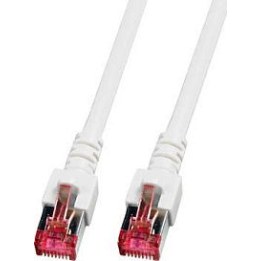 EFB RJ45 patch cable, S/FTP Cat.6, LSZH, 20.00 m, white