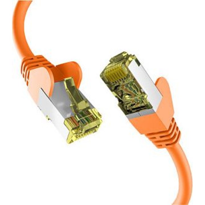 EFB CAT6a ORANGE 20m Patchkabel S/FTP PIMF