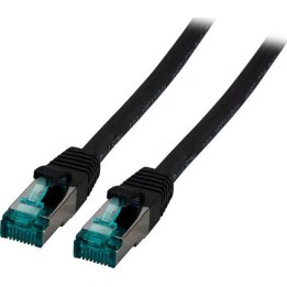 EFB RJ45 patch cable, S/FTP Cat.6A, LSZH, 15.00m, black