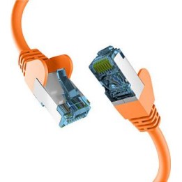 EFB RJ45 patch cable with Cat7 bare cable, 30.00 m, orange