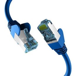 EFB RJ45 patch cable with Cat7 bare cable, 30.00 m, blue