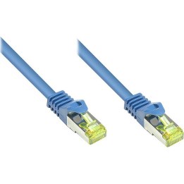 Good Connections patch cable with Cat.7 bare cable, blue, 20m