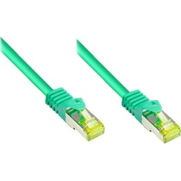 Good Connections patch cable with Cat.7 bare cable, green, 30m