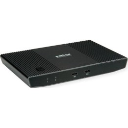 ROLINE KVM switch, HDMI 4K, USB, 1 user – 2 mobile devices