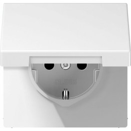 Jung LS1520KLWW SCHUKO socket with hinged cover