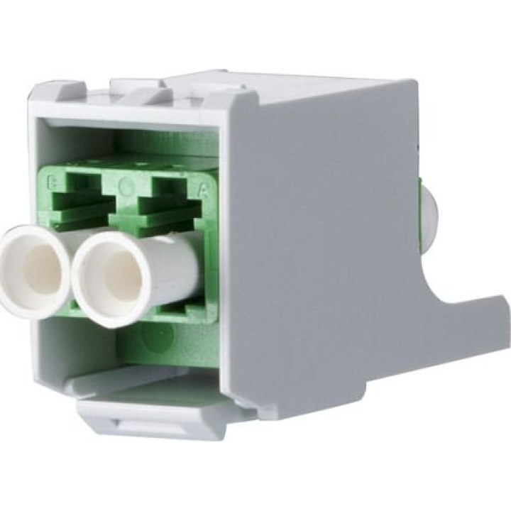METZ CONNECT OpDAT module, LC-Duplex, APC, OS2