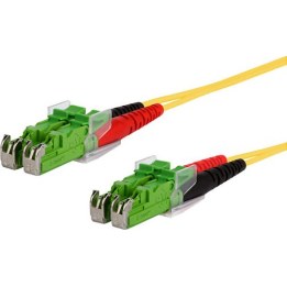 METZ CONNECT OpDAT patch cable E2000-D APC/E2000-D APC OS2 1.0 m