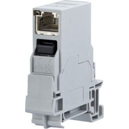 Inserto de acoplamiento METZ CONNECT E-DAT Industry TS35
