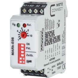 METZ CONNECT MARk-E08 230 V CA, 24 V CA/CC, relé temporizado