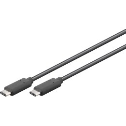 Goobay USB 3.1 plug (Type C)   USB 3.1 plug (Type C) [1 m, black]