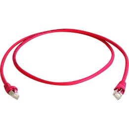 Telegärtner Patch Cable S/FTP Cat.6A MP8FS500 LSZH red 7.5 m