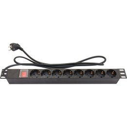 Regleta PDU «Good Connections» de 19" con 8 tomas