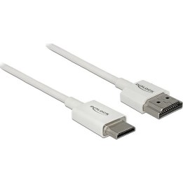 Câble HDMI haut débit avec Ethernet - Connecteur HDMI-A - Connecteur HDMI Mini-C 3D 4K 1 m, fin, haute qualité
