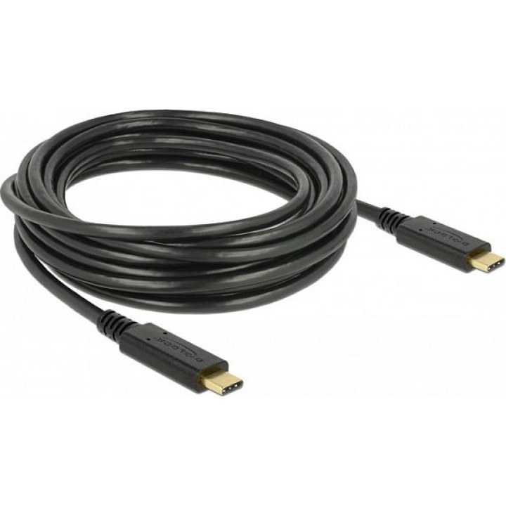 Câble USB 2.0 Type-C vers Type-C, 4 m, PD 5 A, E-Marker
