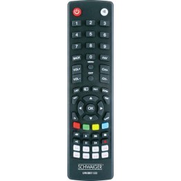 Télécommande universelle Schwaiger 8 en 1 préprogrammée, noire