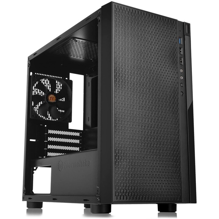 Thermaltake Versa H18 Micro Tower Black