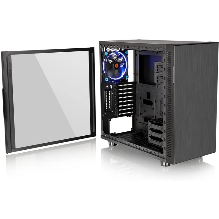 Soppressore Thermaltake F31 Edizione in vetro temperato Midi Tower Nero