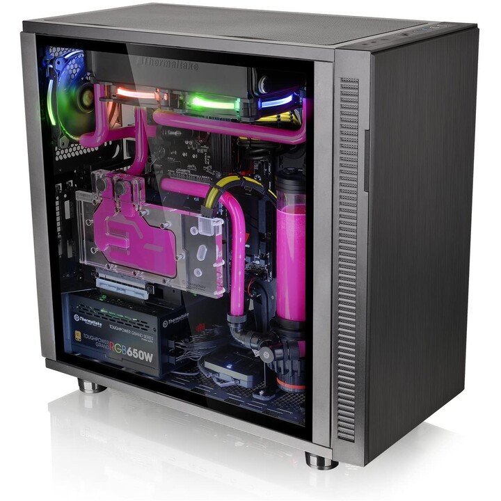 Soppressore Thermaltake F31 Edizione in vetro temperato Midi Tower Nero